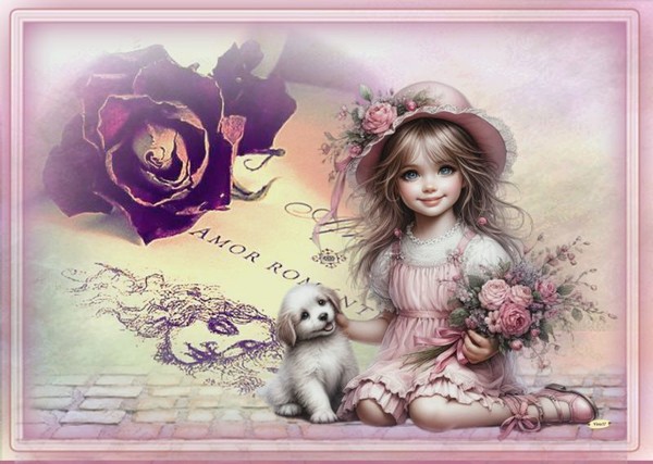 Création avec tube de chez Mamietitine