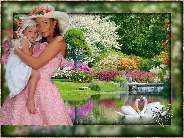 Création de mon amie  Joelle