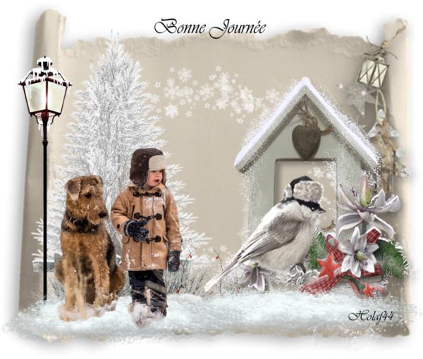 Création de mon amie Yvette